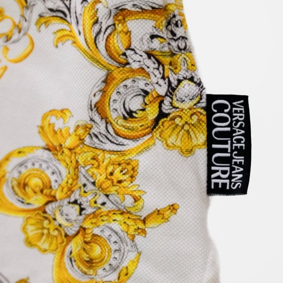 Versace Jeans Printed Polo Shirt - Picture 8 of 12